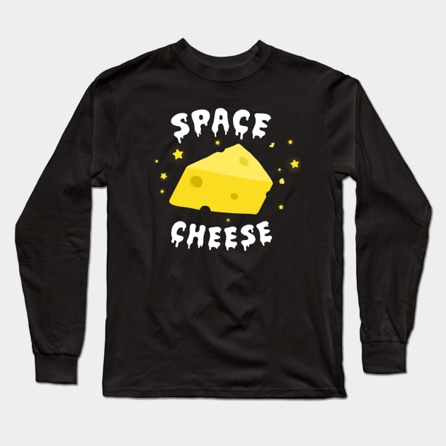 Space Cheese Long Sleeve T-Shirt by Girl In Space Podcast